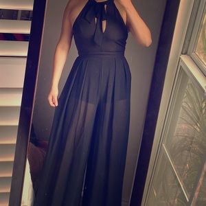 Black jumpsuit